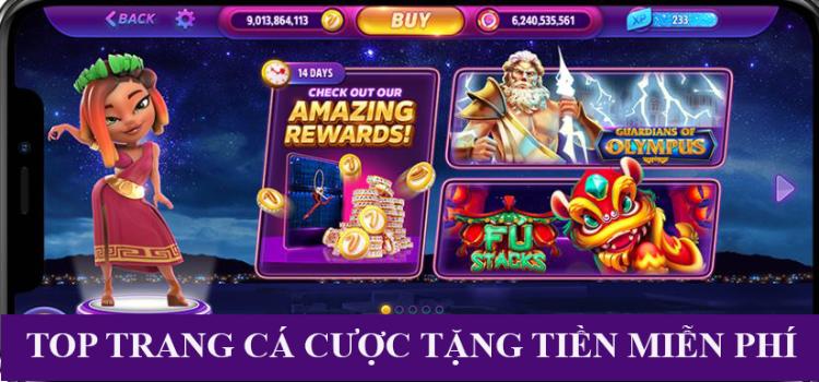 trang cá cược tặng tiền miễn phí